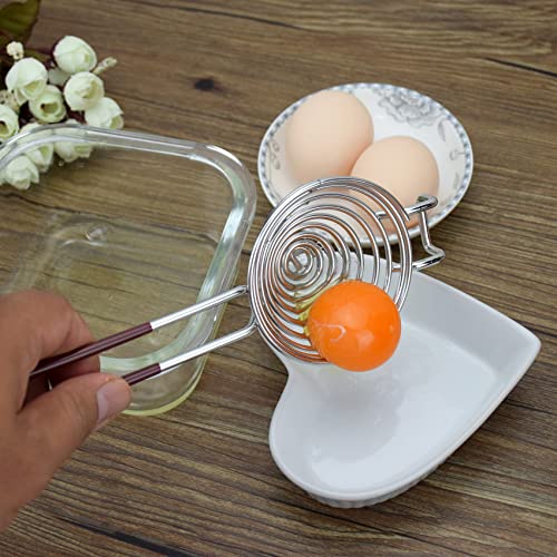 Egg Separator Egg Yolk Separator Egg White Separator Stainless Steel Egg Divider Tool For Cooking Baking #TOP4