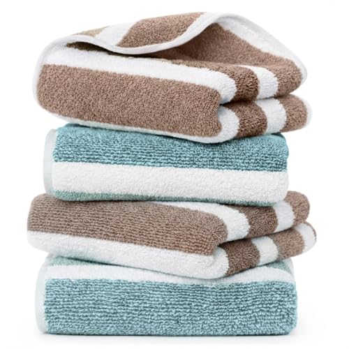 Image of MAXOSHINE Quick Dry Hand Towel for Wash Basin Gym Sports Travel-Super Soft Microfiber Face Towel for Men & Women-40 x 60 cm