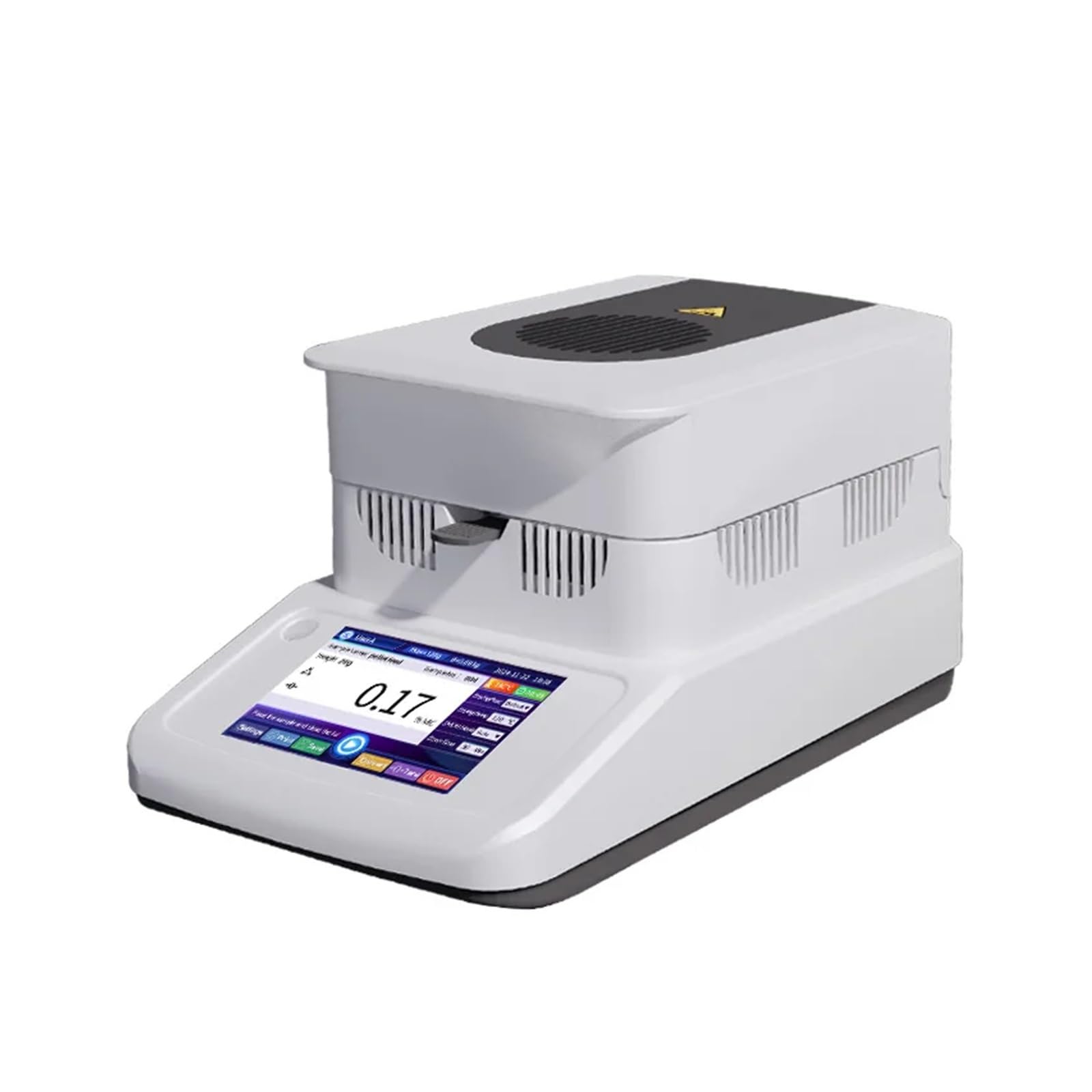 JVDDI Food Corn Feed Rapid Moisture Meter Plastic Particle Halogen Moisture Meter Sludge Solid Content Meter