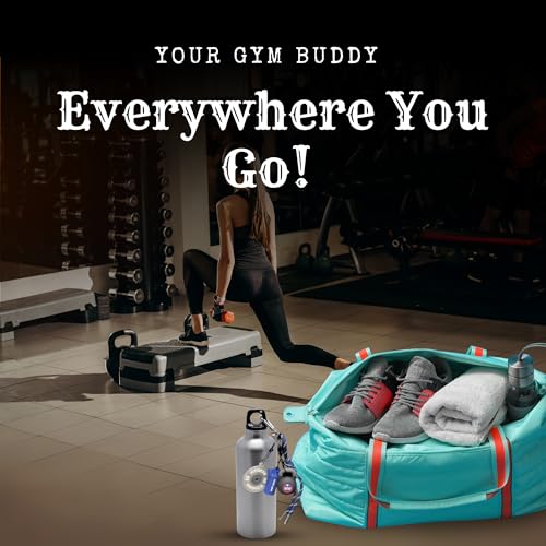 Fitness Keychain for Gym Lovers - Premium Gift for Sports Enthusiasts, Accessories for Workout Bags, Water Bottles2