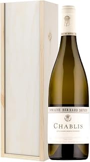 Chablis Wine Gift Set In Wooden Gift Box - Boxed Fench White Wine Gift
