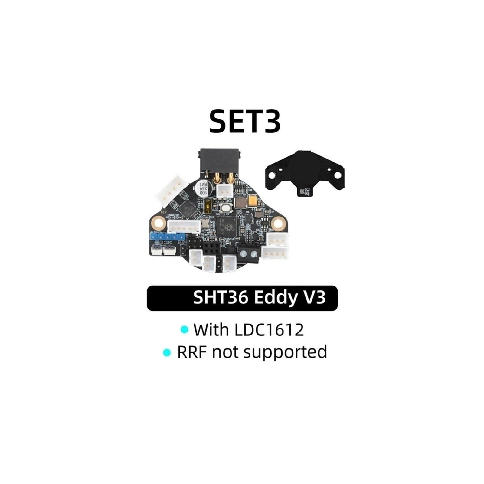 Aixinong1 Scheda Canbus RS232 SHT36 V3 RRF for stampante 3D Max Plus LDC1612 Nema14/17(Sht36 Eddy V3)