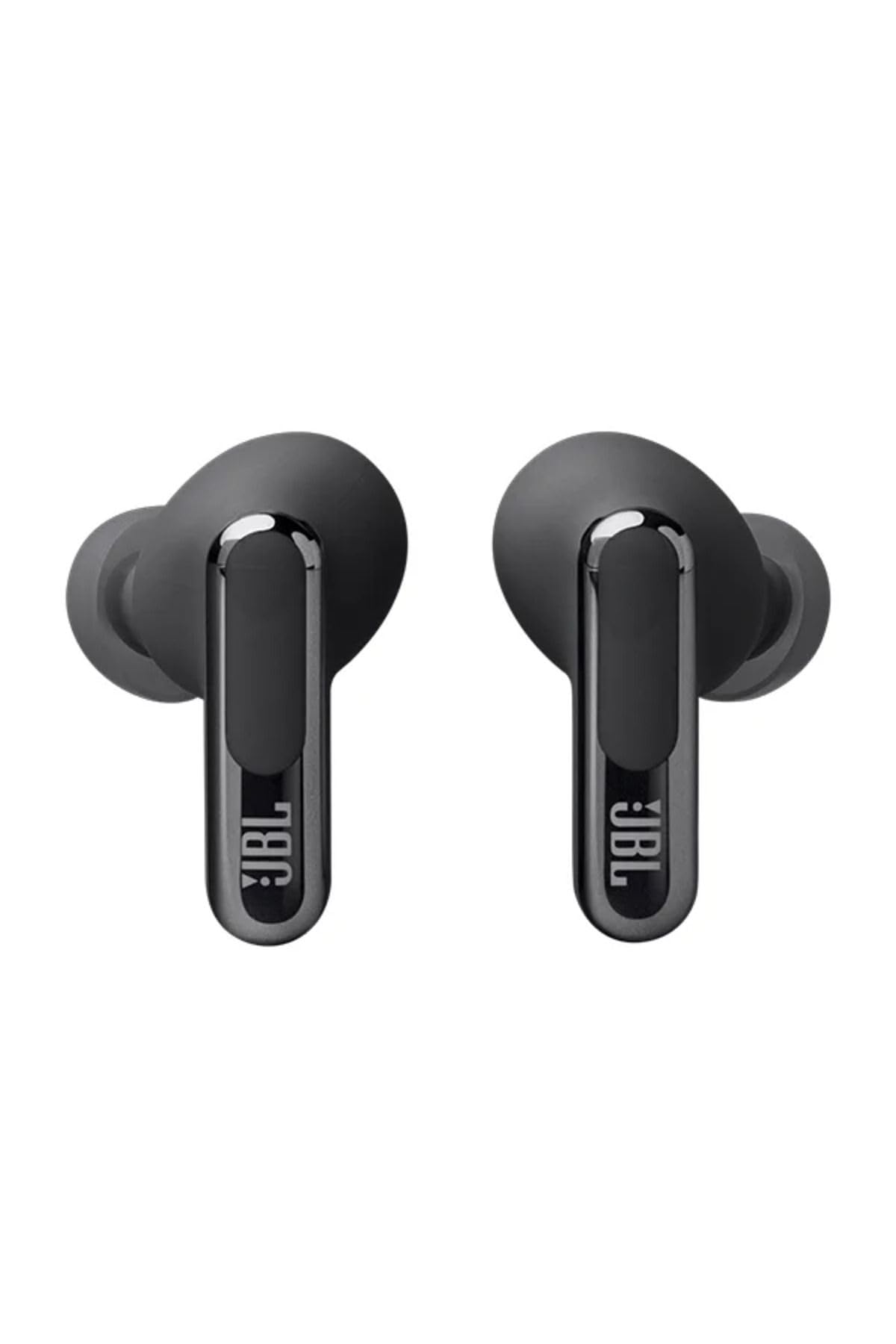 JBLLive Beam 3 True wireless noise-cancelling earbuds with stick-closed design and Smart Charging Case, JBLLIVEBEAM3BLK, Black