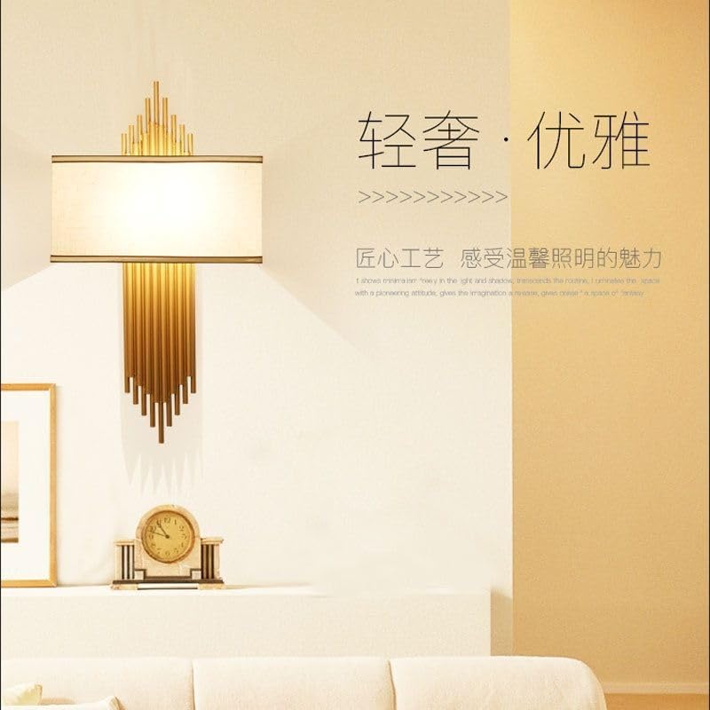 Wall lamp New Chinese Style Chinese Wind Corridor Corridor Living Room Hotel Club Decoration Background Wall Villa Retro Creative