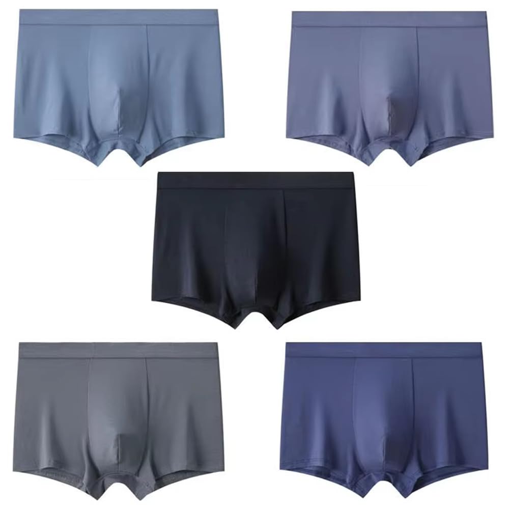 TexelloMen's Super Combed Micromodal Regular Fit Solid Antimicrobial Stretch Trunks with Ultrasoft Waistband Innerwear (1 Peice)