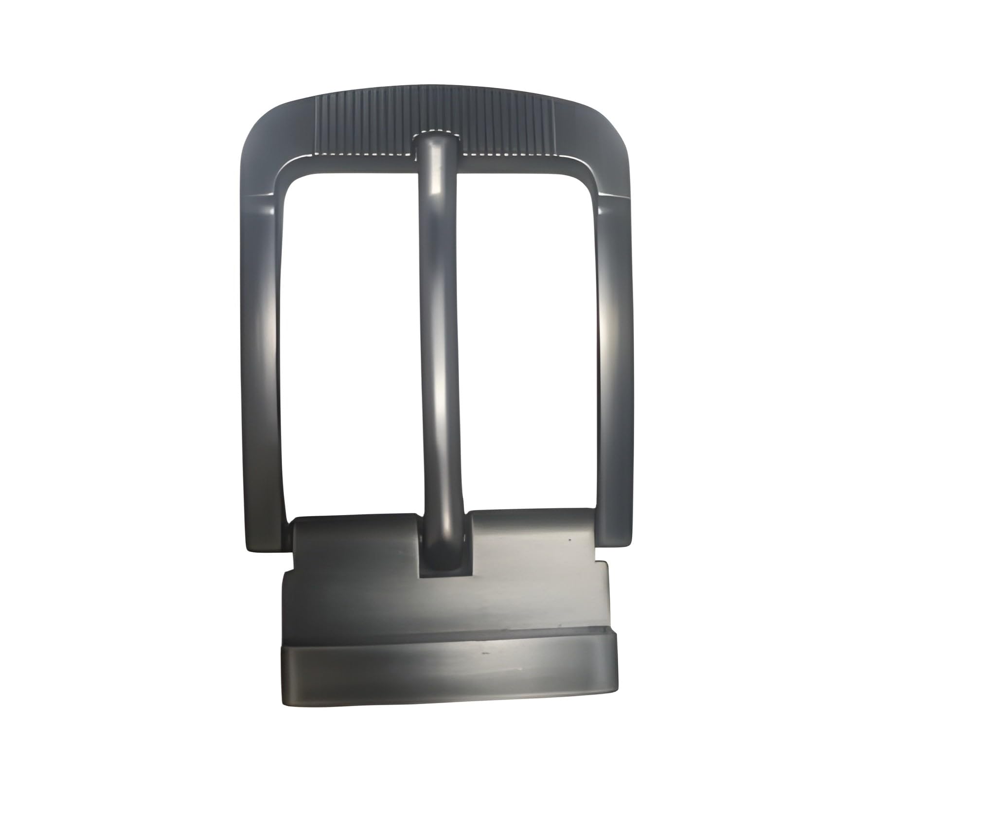 Men's Classic Metal Reversible Belt Buckle, 40 mm width, Style, Silver Grey, Formal Casual Everyday wear