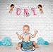 BBY Mna One Banner – Adorable First Birthday Decoration | Vibrant & Durable | Perfect for Party Celebrations | Easy to Hang | Make Your Baby’s Special Day Memorable!