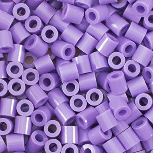 Vaessen CreativeFuse Beads, Lilac Purple, Set of 1100 Pieces for DIY Crafts with Kids, Making Jewelry, Homemade Decorations and Other Crafty Ideas, 5mm