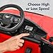 Best Choice Products Kids 12V Electric Ride On Car Officially Licensed Ford Mustang w/Parent Control, LED Lights, 2 Speeds, Bluetooth - Red