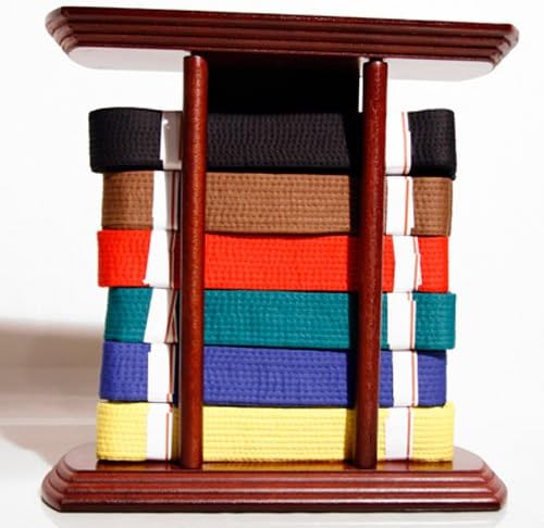 Table-Top Belt Display with Laser-Carved Tiger