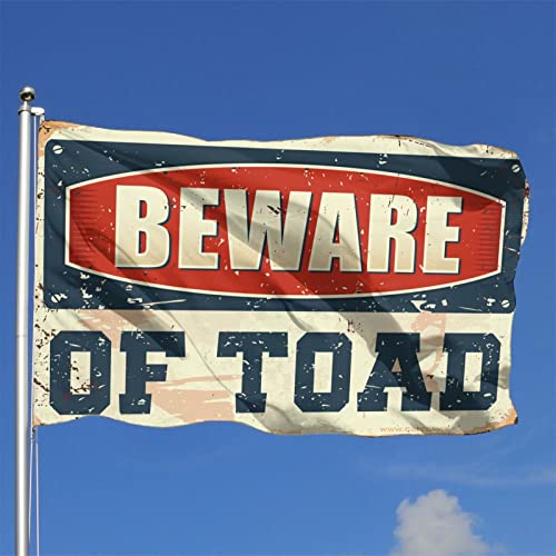 Drapeau Beware of Toad pour entrée contre le manque d'originalité - 2