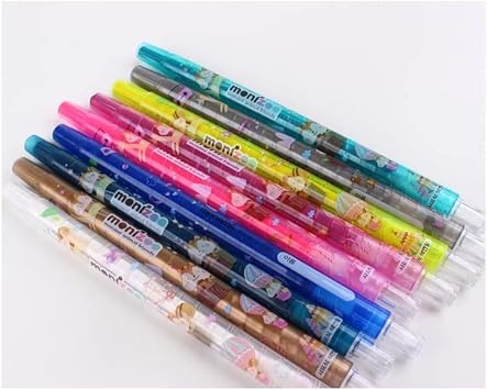 Plastic Twist Up Crayons Color Pencils, Assorted Colors Set 24 Twistables Pens for Monami