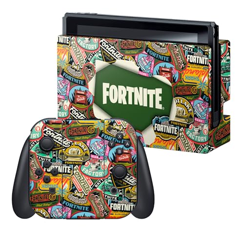 Razer Fortnite Console Skin: Switch (2017) - Full Wrap - Premium 3M Cast Vinyl - Scratch Protection - Unique Designs & Finishes - Easy Application - Landscape 3