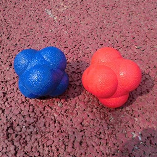 2 Pièces Ballon D'entraînement Boule De Réaction Balle Réflexe Ballon D' Sensible – Image 4