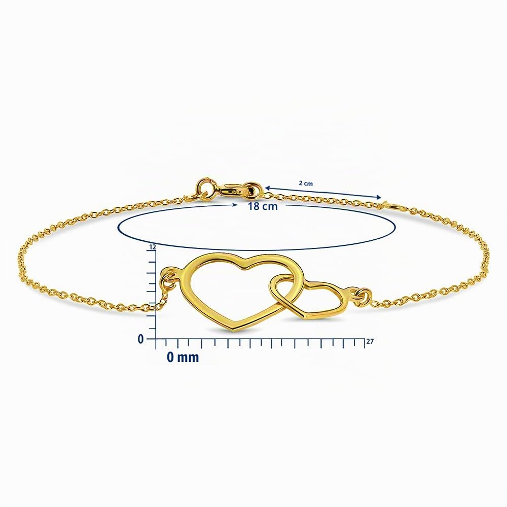 Miore Bracciale da Donna, Oro Giallo, 9 K (375)