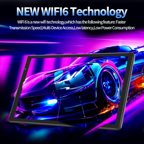 Image of 10 inch Android Tablet, 32GB + 1TB Expandable, HD IPS Screen
