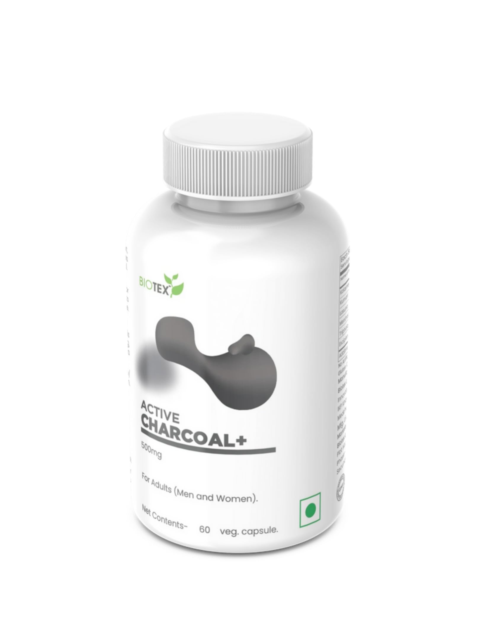 Active Charcoal + Supplements (60)
