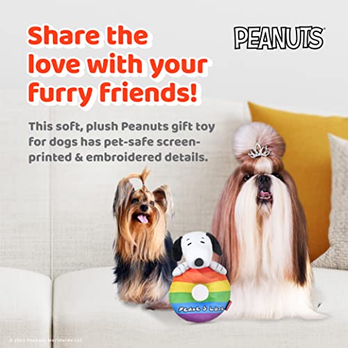 Peanuts Juguete Snoopy Peace & Love de Peluche 8" miniatura 5