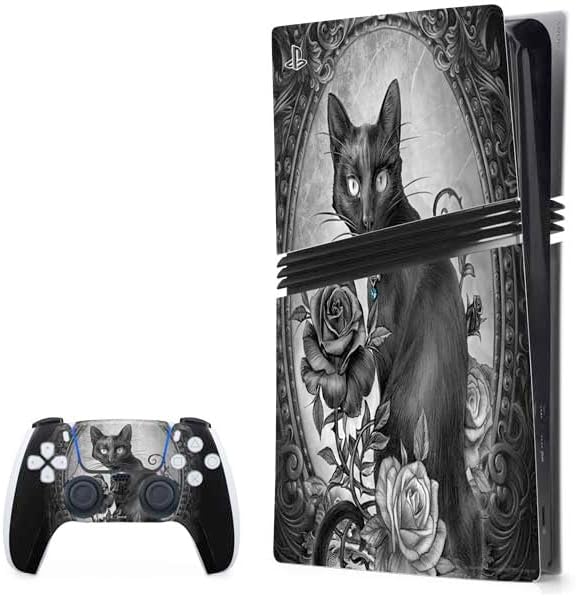 Skinit Decal Gaming Skin Compatible with PS5 Pro Bundle - Officially Licensed Alchemy Paracelsus - The Philosophers Familiar Design