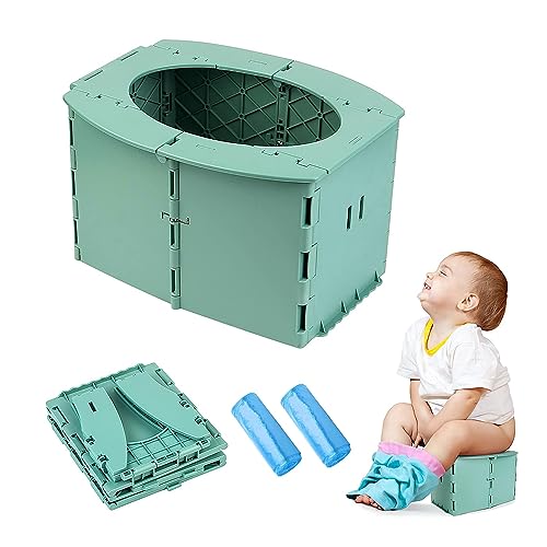 ZHZCJB Portable Potty for Toddler,Travel Potty for Kids,Travel Potty for Car,Apply toCamping, Tourism, Outdoor, Indoor