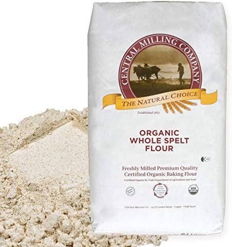 100% Organic Whole Spelt Flour - 25 lbs