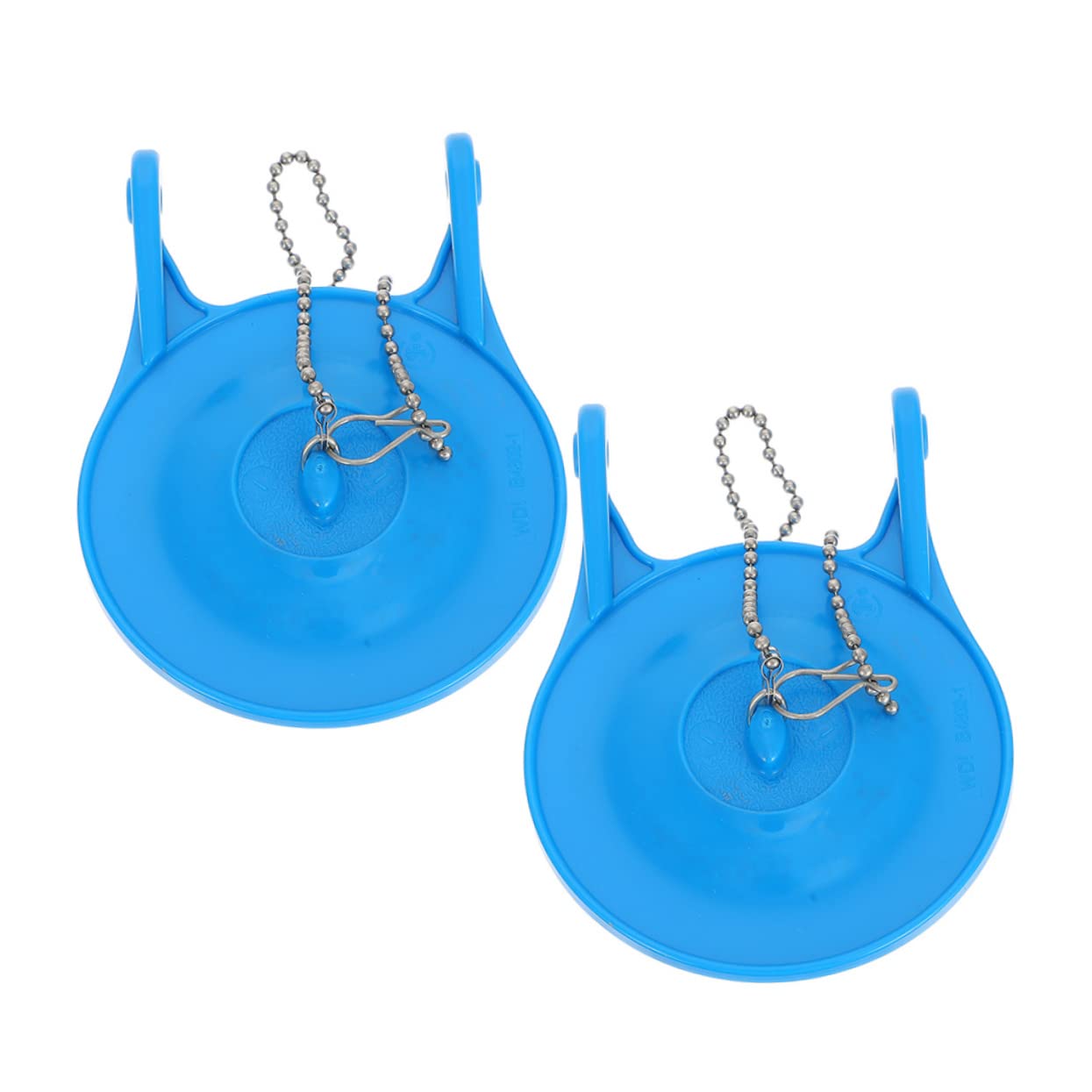 Tofficu 8 Piezas Válvula de Descarga de Inodoro de Compatible Mayoría de Cisternas Instalación y Sellado Duradero Accesorios de Reparación de Inodoro Color Azul