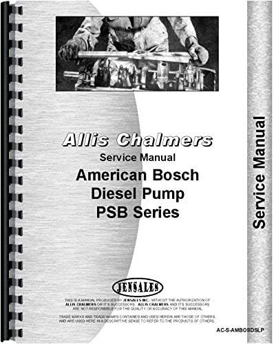 American Bosch PSB Injection Pump Service Manual