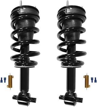 Front Magneride Electronic to Passive Complete Strut & Spring Conversion Kit Replacement for 2007-2017 Cadillac Escalade