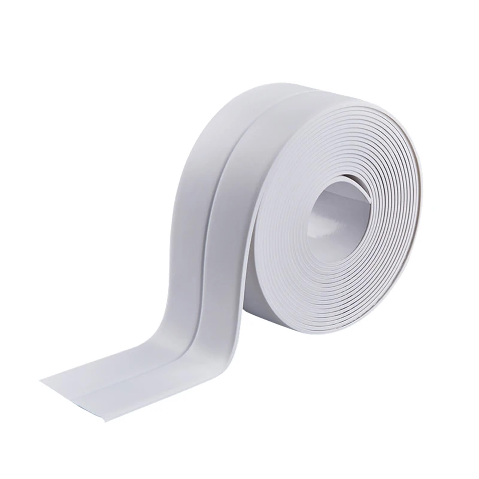 Nastro sigillante, Nastro Adesivo da 2 Rotoli for Gadget sigillanti for pareti del Bagno della Cucina 3, M(Brown)