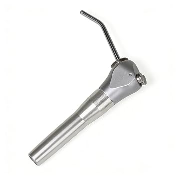 Dental Air Water 3 Way Syringe Triple Spray with 2 Tips Tube Nozzles