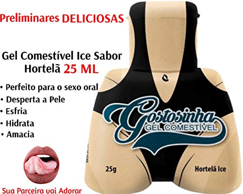 Capa Peniana Expansora Gel para Sexo Oral Comestível Bolinha Explosiva