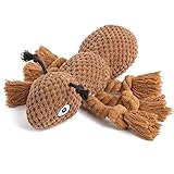 KACI Plush Dog Toy with Squeaker,Interactive Squeaky Puppy Toys,Dog Squeaky Toy,Chewing and Durable...