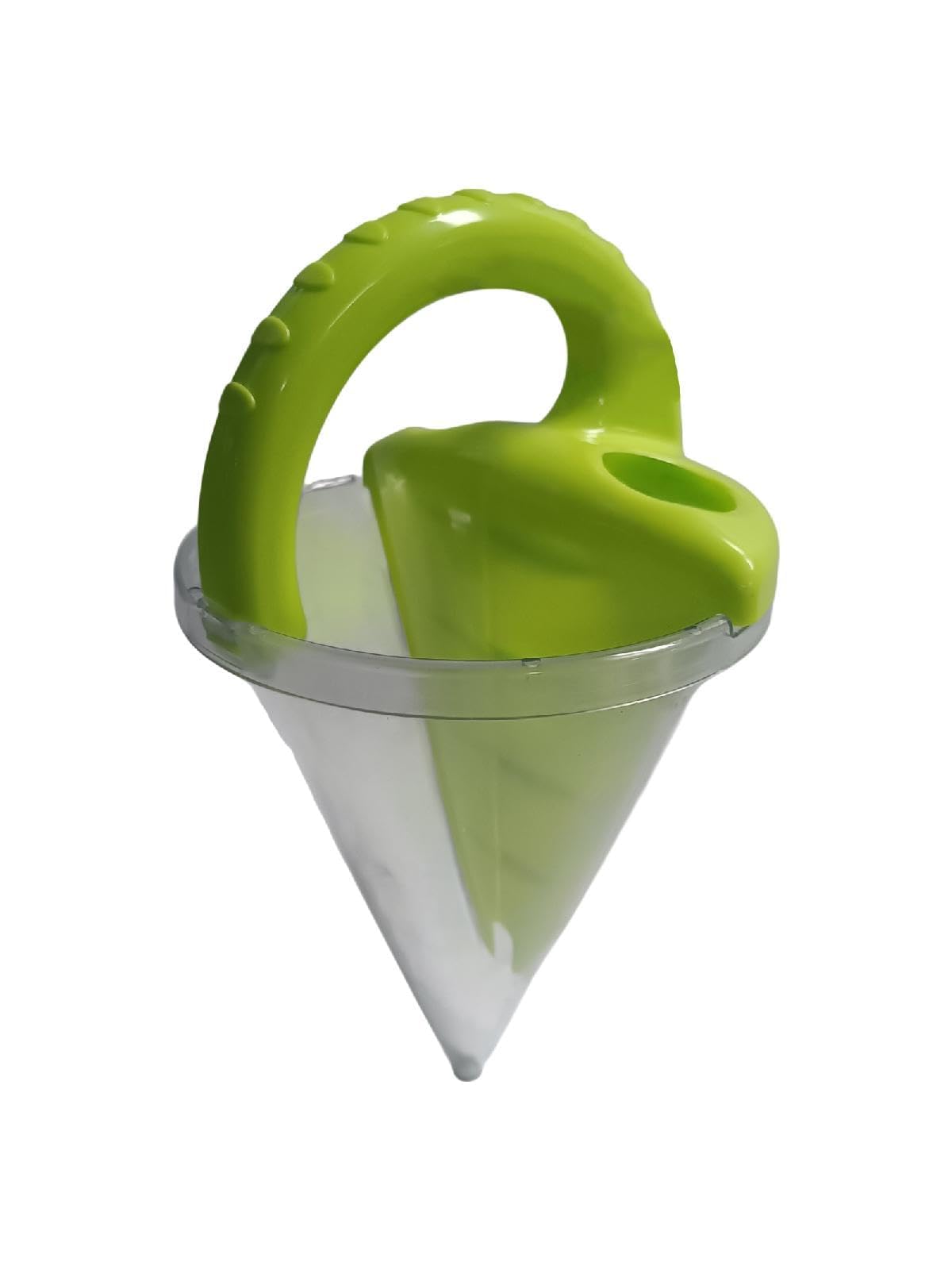 Beach Sand Water Mixing Funnel Toy, Sandcastle Building Tool Spilling Funnel for Kids & Adults, Outdoor Beach Sand Castle Construction Play Set (Green)