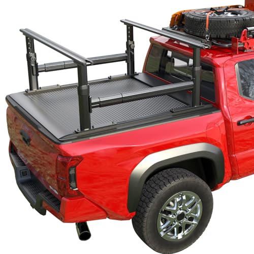 Ladder Rack for Truck with Tonneau Cover w/T-Slot Rails, 800