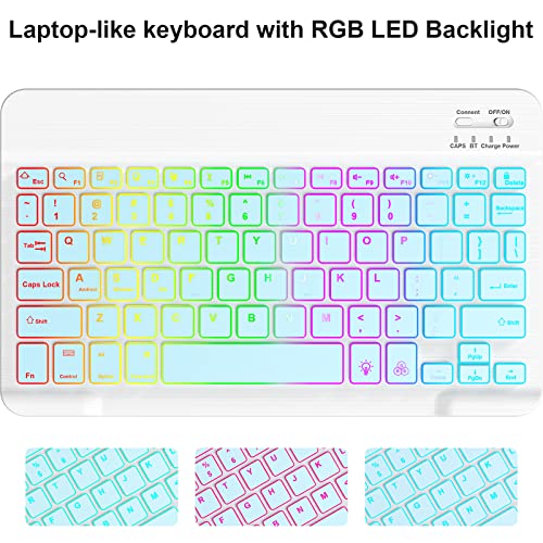 Linhuanxile Ipad 10Th Generation Case With Keyboard 10.9-Inch 2022 , Detachable Backlit Bluetooth Keyboard With Pencil Holder For Latest 2022 #TOP4