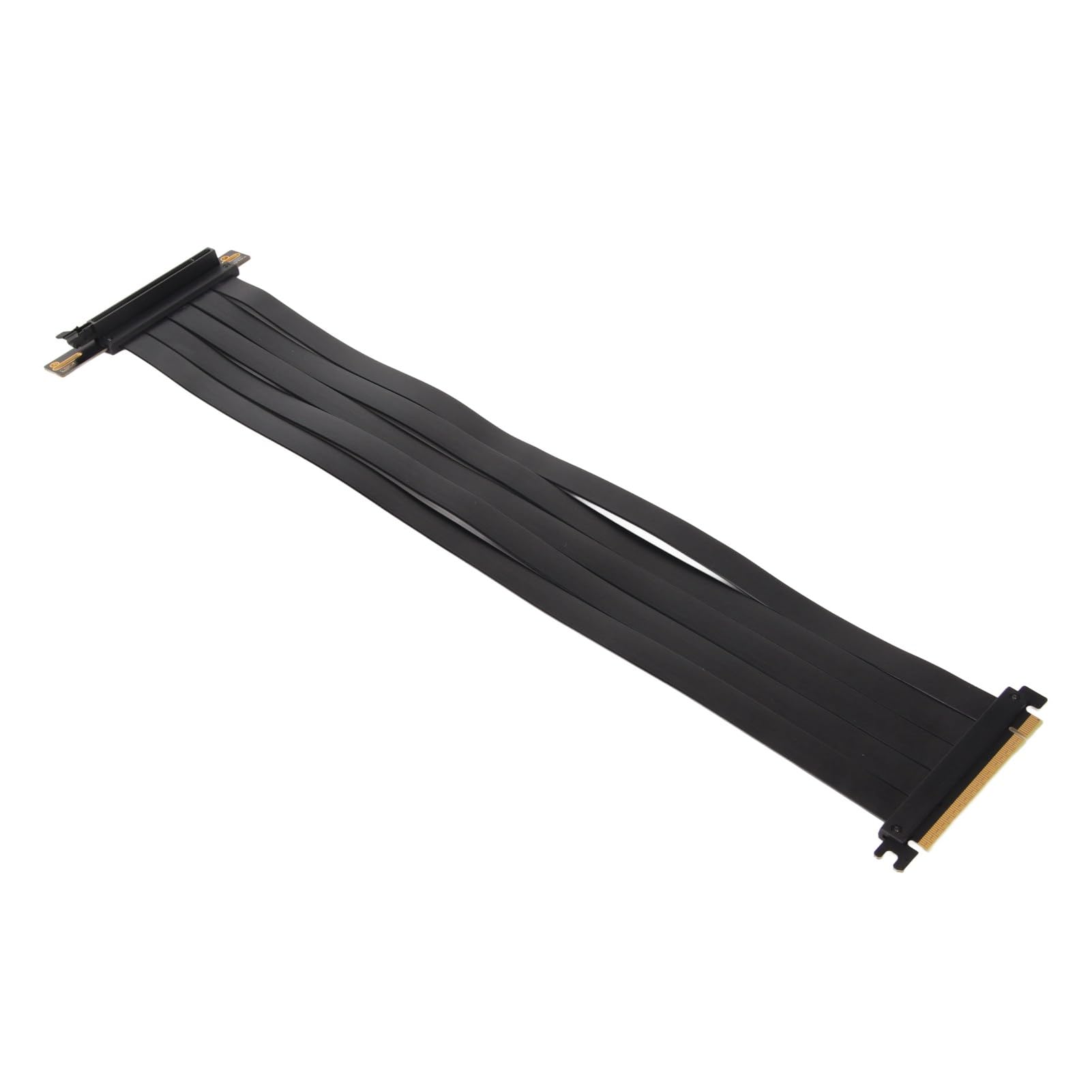 Generic Kabel Riser PCIE 4.0 X16, Czarny, Elastyczny, Szybki Kabel Riser GPU Plug and Play 64 GB/s dla RTX3070 RTX3070ti dla RTX3090ti RTX3090 (40cm)