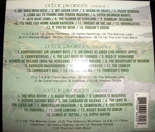 Irish Celtic Favorites