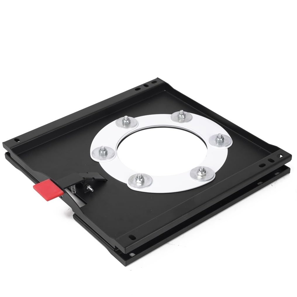 Base giratoria para asiento de caravana, rotación de 360°, placa de montaje reforzada a prueba de óxido para Fiat Ducato Citroen Relay Peugeot Boxer 2007+
