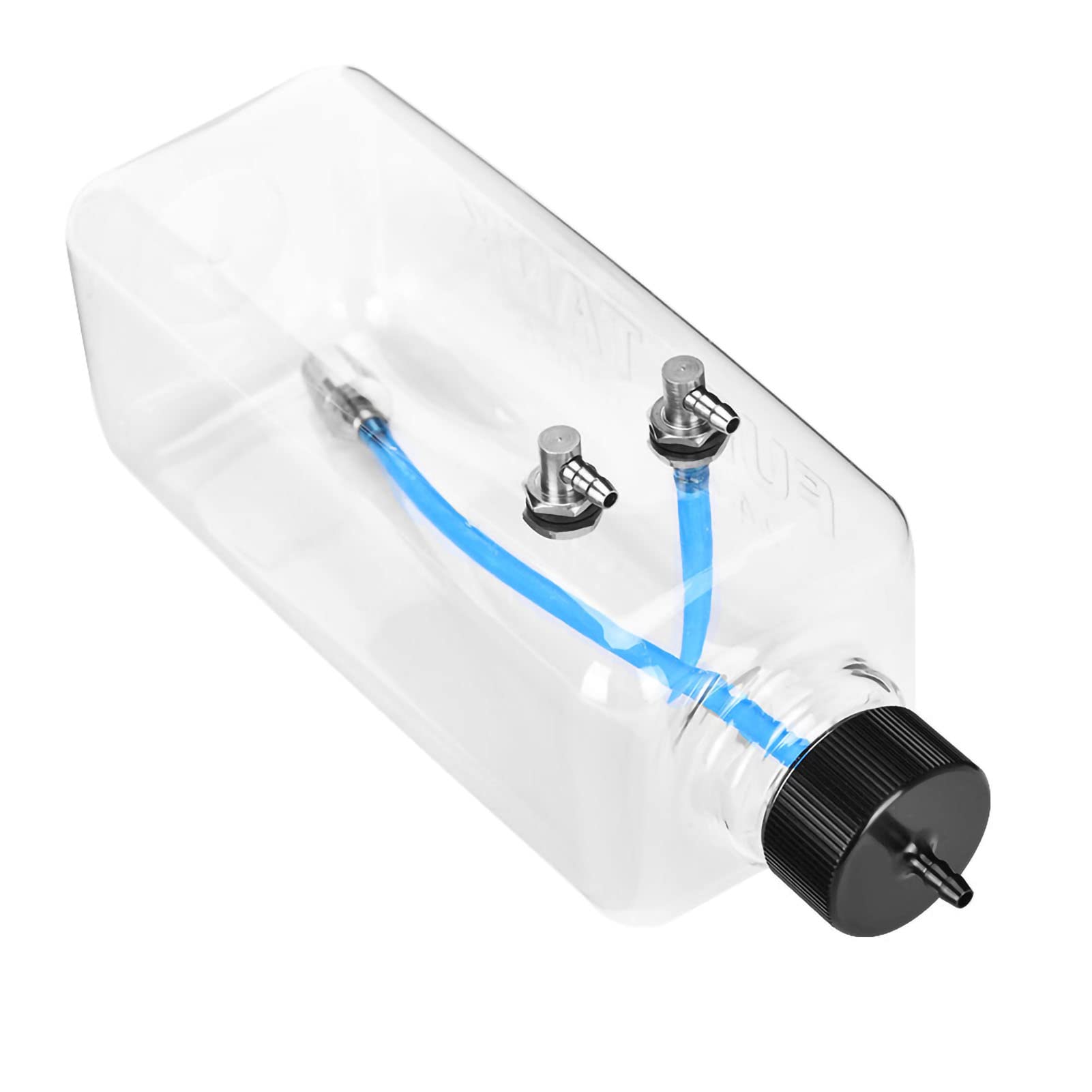 Serbatoio carburante RC in plastica trasparente con buona tenuta, serbatoio carburante in plastica trasparente ad alta resistenza (700 ml (per aerei 50-70cc))