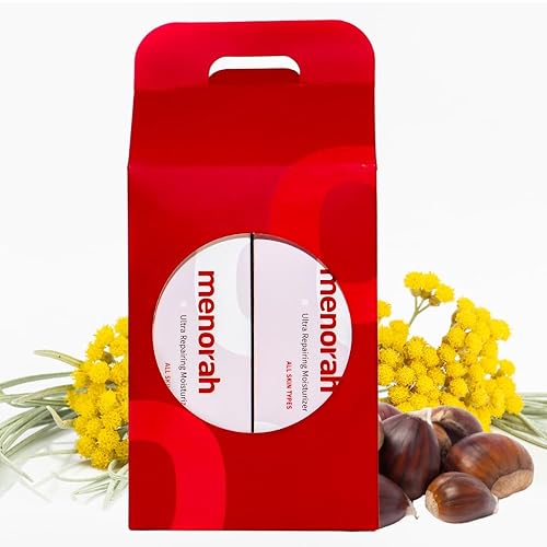 Miniatura 2 de menorah Skincare - Hidratante ultra reparador, regalo de Navidad para el cuidado de la piel, paquete de 2 unidades, textura ligera, kits de