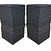 FOAMENGINEERING 48-Pack Acoustic Panels Studio Soundproofing Foam Wedge tiles 1"x12"x12" 100% Made in USA- Great for music sound and noise reduction.