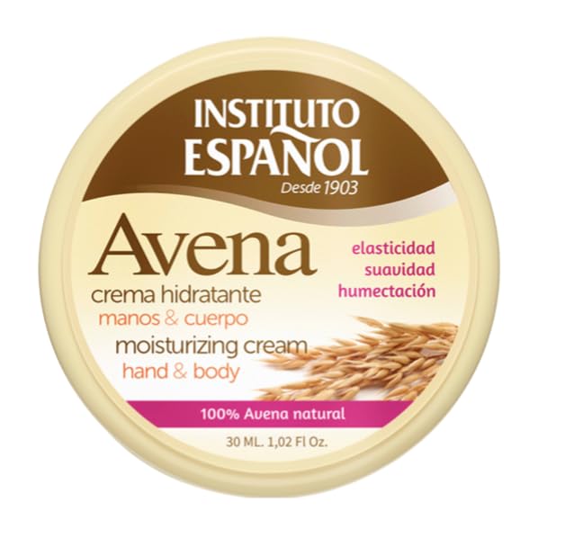 Espanol Avena Oatmeal Body Cream-Set of 3-Spanish Instituto Avena Oatmeal Moisturizing Cream Travel Size 3x30 ml - Image 3