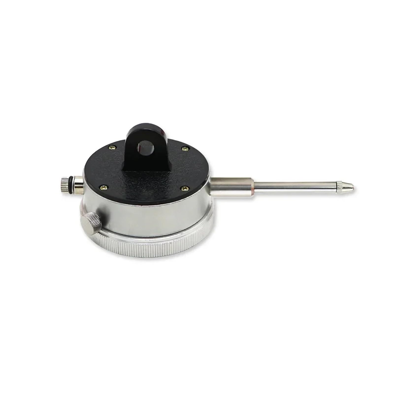 Comparatore da 0-25mm 0.01mm con quadrante Posteriore con Aletta indicatore di Prova Calibro preciso con risoluzione di 0.01mm Strumento comparatore