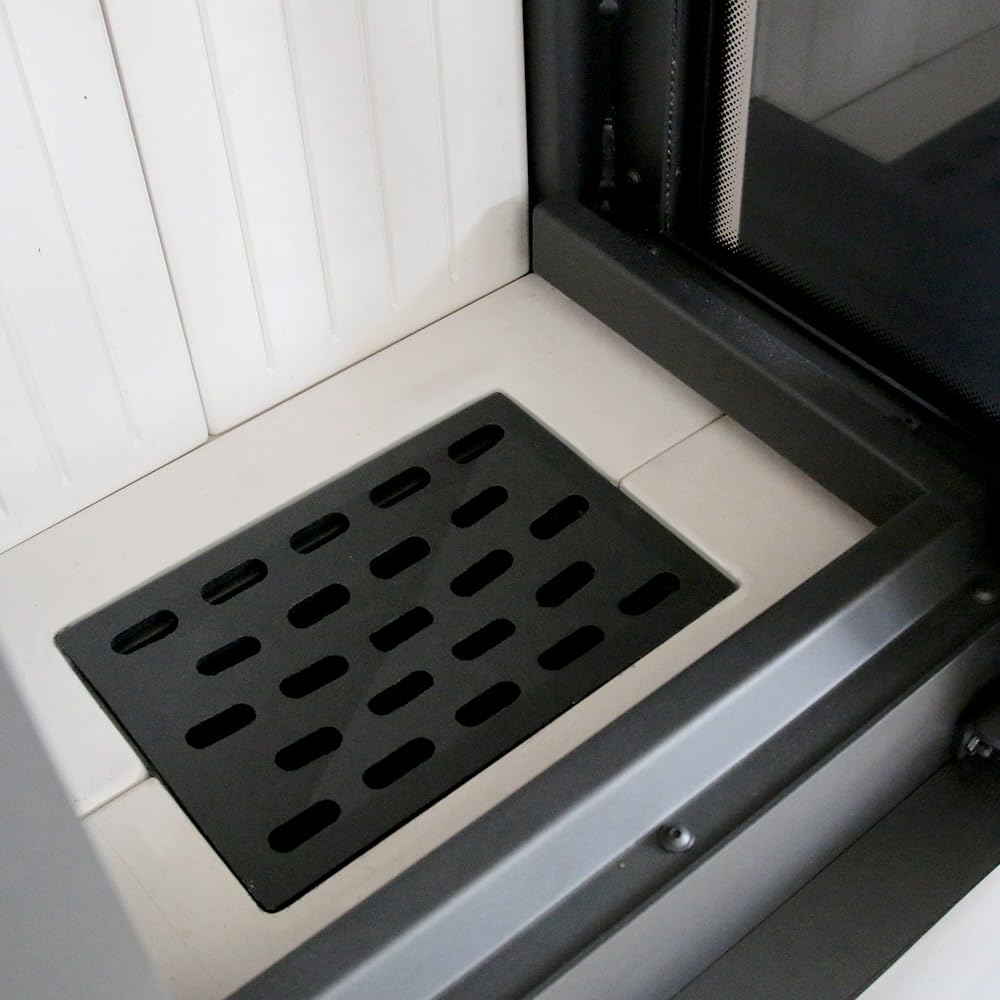KRATKI Stufa a legna in acciaio THOR 8 kW Ø150 A+ 83% di efficienza termica