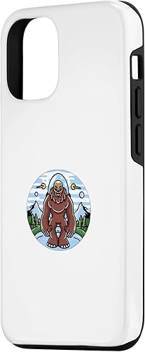 Miniatura 2 de iPhone 1212 Pro Bigfoot Alien UFO Moon Planets Astronaut Spaceship Stars Case