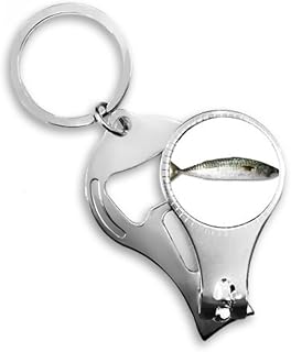 Alicate de unha preto longo para atividade de peixes oceanos chaveiro abridor de garrafas cortador