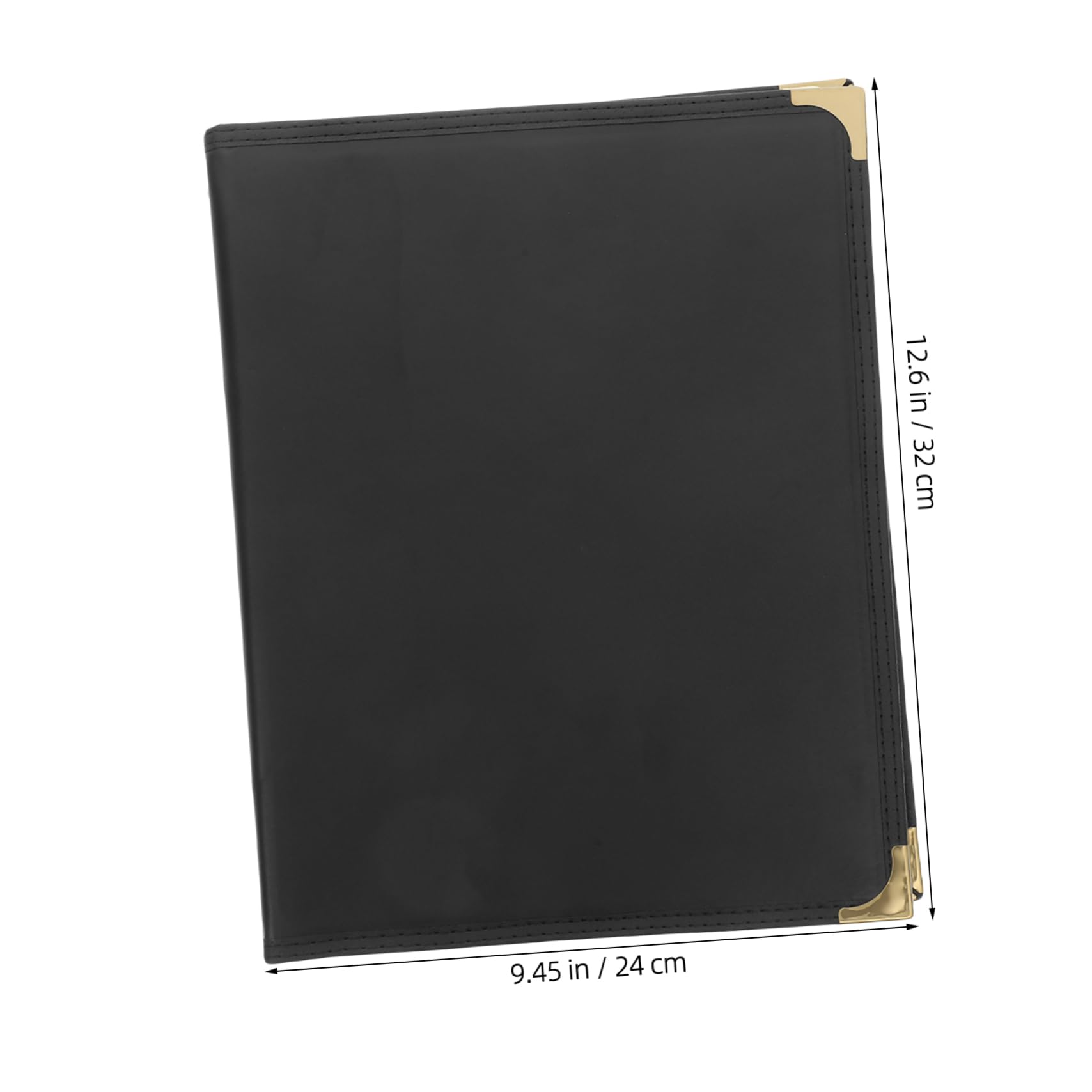 Unomor Menu Cover Transparent Menu Folder Restaurants Supplies Restaurants Menu Book Holders Menu Holders for Restaurants Expense Books Menu Holder Restaurant Kitchen Book Black
