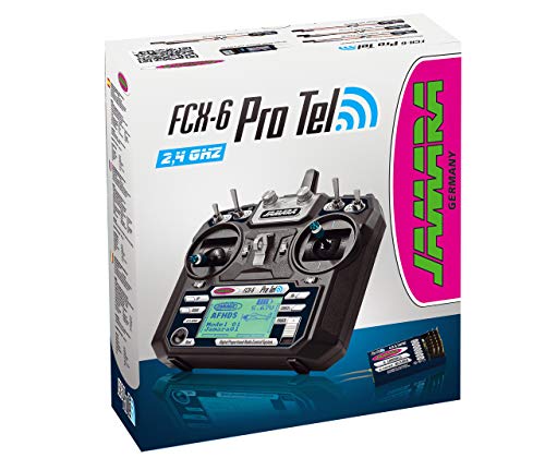 JAMARA Radiocommande FCX6Pro TEL GAZ Gauche
