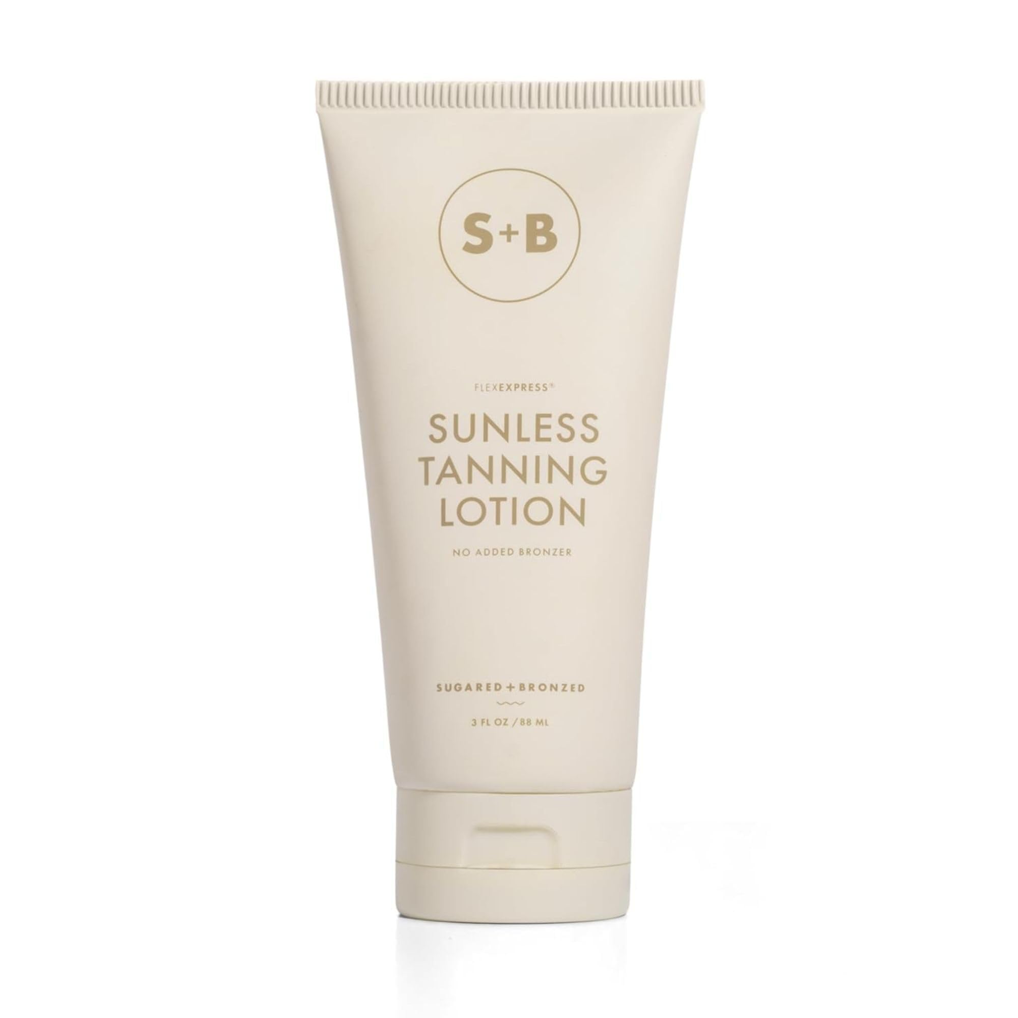 SUGARED + BRONZED Sunless Tanning Lotion, Self Tanner Moisturizer for Face & Body, Hydrating Botanical Formula for a Natural-Looking Tan, Suits All