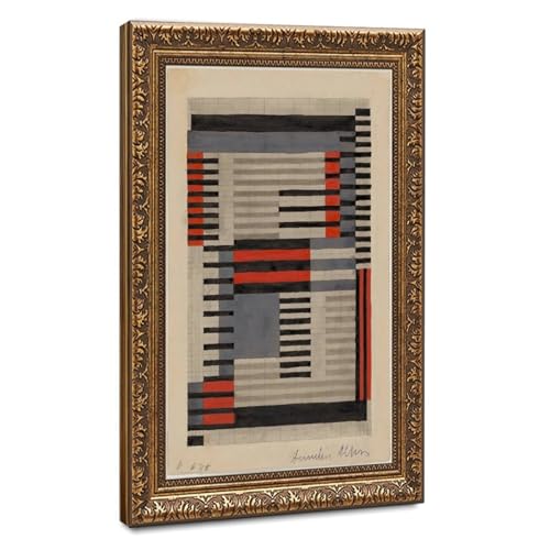 Poster Smyrna Rug Anni Albers pour une ambiance Bauhaus moderne dans le salon